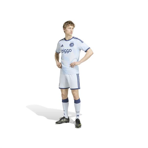 Adidas Ajax 3e Wedstrijdbroek 2026-2027 Lichtblauw
