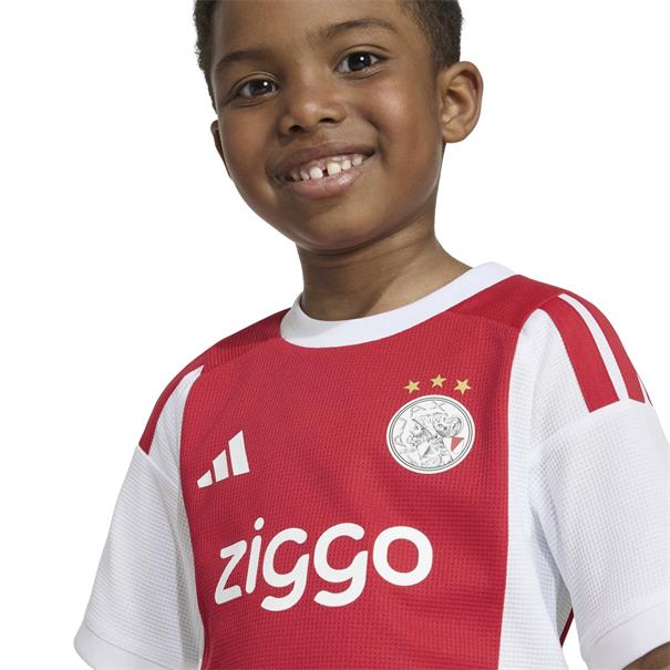 Adidas Ajax Minikit Thuis Kleuters 2026-2027 Wit Rood