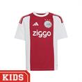 Adidas Ajax Thuisshirt Kinderen 2026-2027 Wit Rood