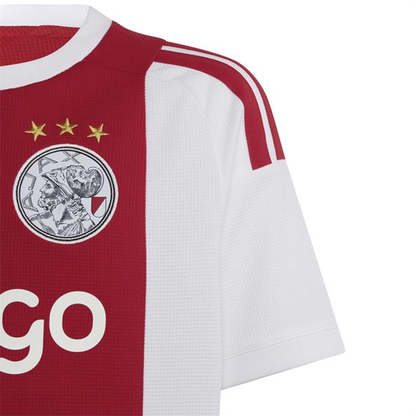 Adidas Ajax Thuisshirt Kinderen 2026-2027 Wit Rood