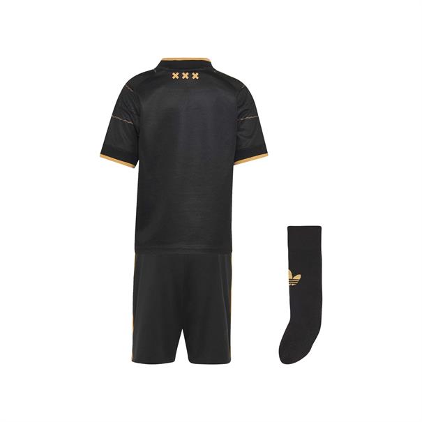 Adidas Ajax Uit Minikit Peuters/Kleuters 2026-2027 Zwart Goud