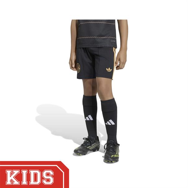 Adidas Ajax Uit Wedstrijdbroekje Kinderen 2026-2027 Zwart Goud