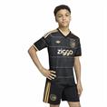 Adidas Ajax Uit Wedstrijdshirt Kinderen 2026-2027 Zwart Goud
