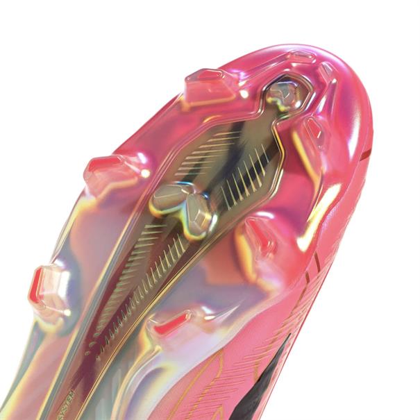 Adidas F50 Hyperfast Elite FG Voetbalschoenen Zwart / Roze