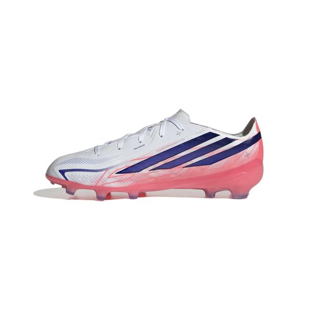 Adidas F50 Hyperfast Elite Gras Voetbalschoenen Kinderen Wit Paars Roze