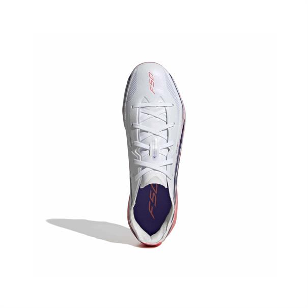 Adidas F50 Hyperfast Elite Gras Voetbalschoenen Kinderen Wit Paars Roze