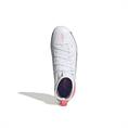 Adidas F50 Hyperfast League Gras Voetbalschoenen Kinderen Wit Paars Roze