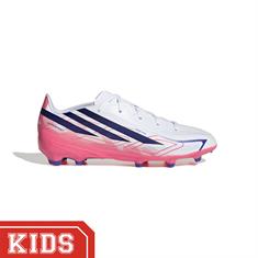 Adidas F50 Hyperfast League Gras Voetbalschoenen Kinderen Wit Paars Roze