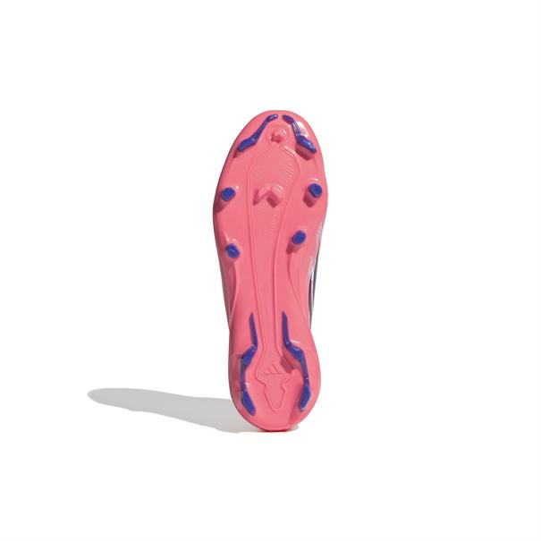 Adidas F50 Hyperfast League Gras Voetbalschoenen Kinderen Wit Paars Roze