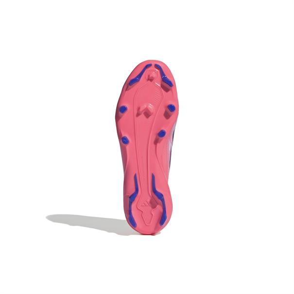 Adidas F50 Hyperfast League Gras Voetbalschoenen Kinderen Wit Paars Roze
