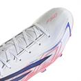 Adidas F50 Hyperfast League Gras Voetbalschoenen Wit Paars Roze