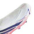 Adidas F50 Hyperfast League Veterloze Gras Voetbalschoenen Wit Paars Roze