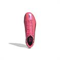 Adidas F50 Hyperfast Leaque Gras Voetbalschoenen FG Kinderen Roze / Zwart / Wit