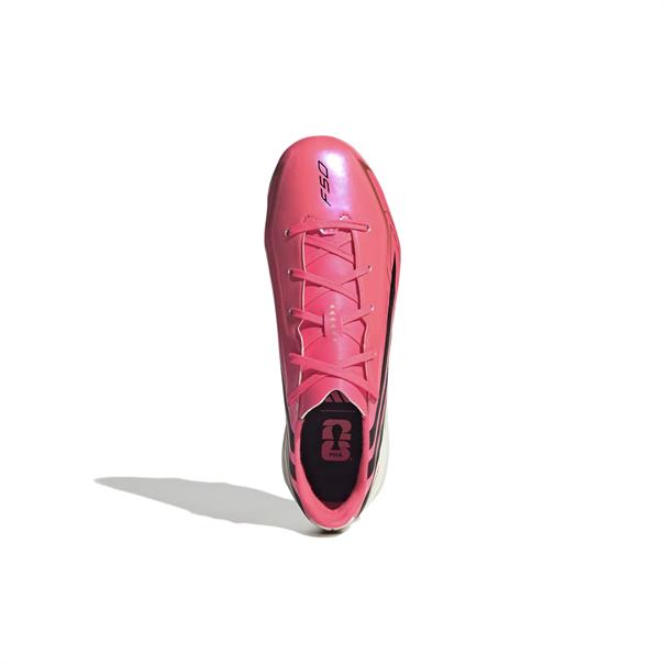 Adidas F50 Hyperfast Leaque Gras Voetbalschoenen FG Kinderen Roze / Zwart / Wit