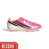 Adidas F50 Hyperfast Leaque Gras Voetbalschoenen FG Kinderen Roze / Zwart / Wit
