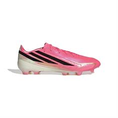 Adidas F50 Hyperfast Pro Gras Voetbalschoenen FG Heren Roze / Zwart