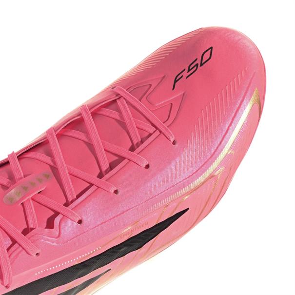 Adidas F50 Hyperfast Pro Gras Voetbalschoenen FG Heren Roze / Zwart