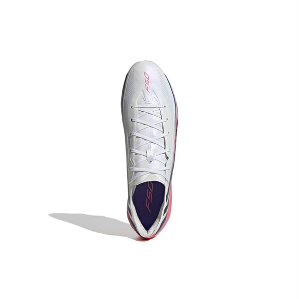 Adidas F50 Hyperfast Pro Gras Voetbalschoenen Wit Paars Roze