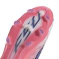 Adidas F50 Hyperfast Pro Veterloze Gras Voetbalschoenen Wit Paars Roze