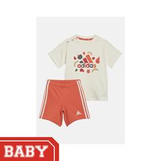 ADIDAS IS2681 ALLOVER PRINT T-SHIRT SET BABY'S