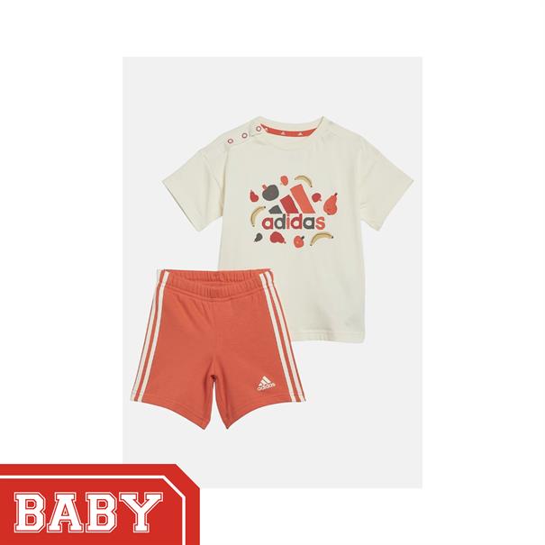 ADIDAS IS2681 ALLOVER PRINT T-SHIRT SET BABY'S