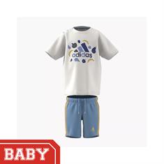 ADIDAS IS2682 ALLOVER PRINT T-SHIRT SET BABY'S