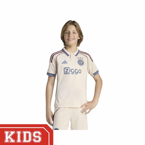 ADIDAS JI9572 AJAX 3E WEDSTRIJDSHIRT 2025-2026 KINDEREN