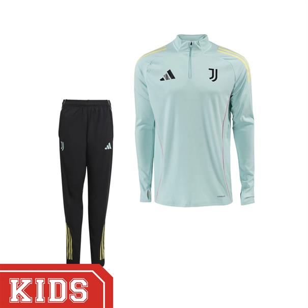 ADIDAS KB1934/JN7448 JUVENTUS 1/4 ZIP TRAININGSPAK 2025-2026 KINDEREN