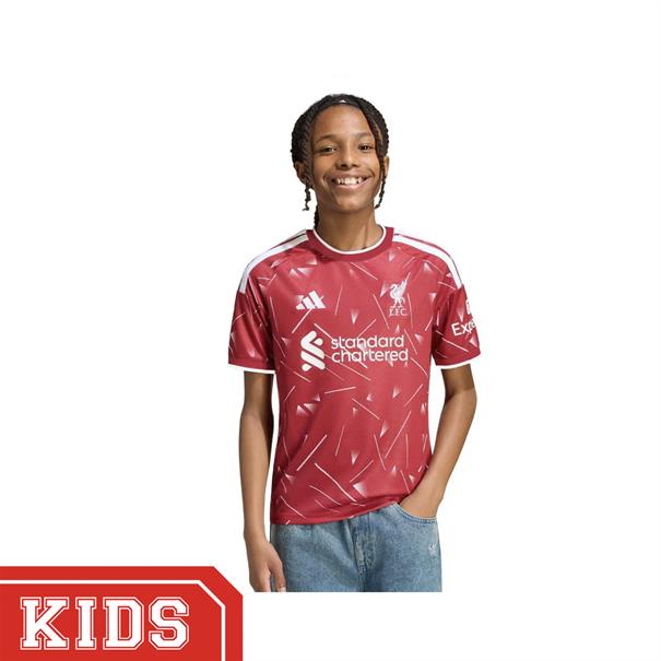 Adidas Liverpool FC Thuis Wedstrijdshirt 2026-2027 Kinderen Rood