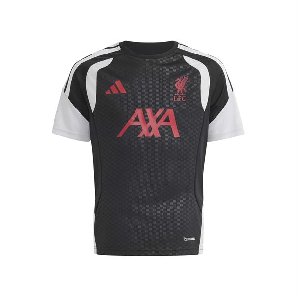 Adidas Liverpool FC Trainingsshirt Kinderen 2026-2027 Zwart Grijs Wit Rood