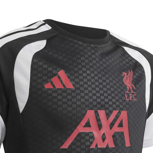 Adidas Liverpool FC Trainingsshirt Kinderen 2026-2027 Zwart Grijs Wit Rood