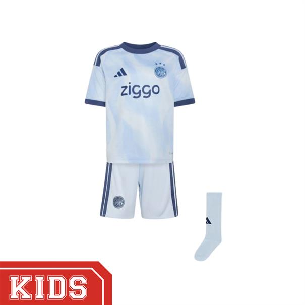 Adidas Minikit 3e 2026-2027 Kleuters Lichtblauw