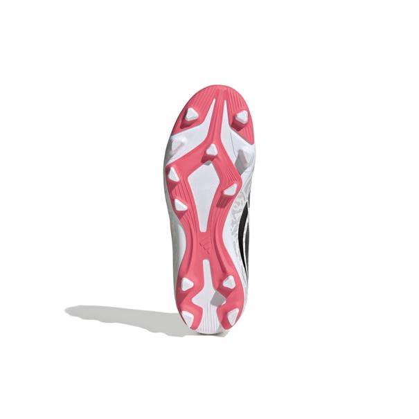 Adidas Predator Club Gras Kunstgras Voetbalschoenen Kinderen Wit Roze Zwart