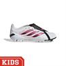 Adidas Predator League Gras Voetbalschoenen Kinderen Wit Zwart Roze