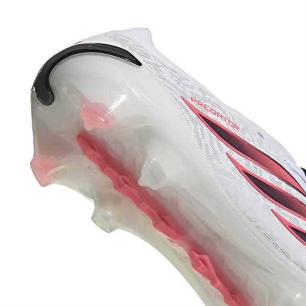 Adidas Predator Pro Gras Voetbalschoenen Wit Zwart Roze