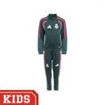 Adidas Real Madrid CF Trainingspakje 2026-2027 Kleuters Groen Roze Wit