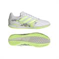 Adidas Super Sala III Indoorschoenen Lichtgrijs Lime