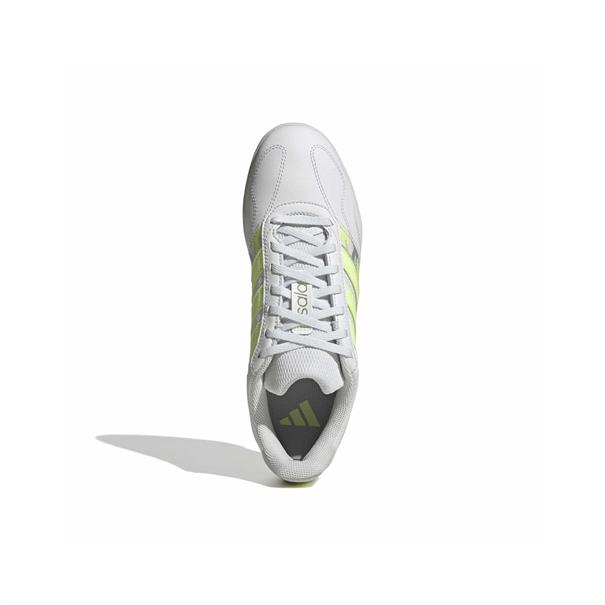 Adidas Super Sala III Indoorschoenen Lichtgrijs Lime