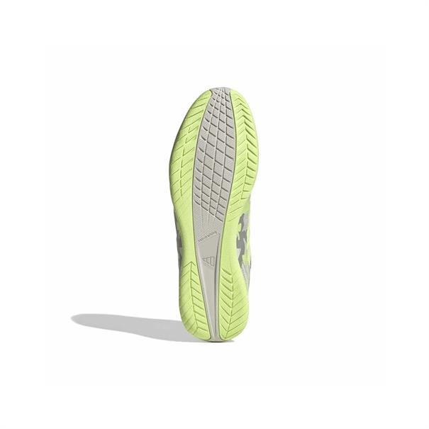Adidas Super Sala III Indoorschoenen Lichtgrijs Lime