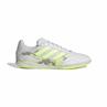 Adidas Super Sala III Indoorschoenen Lichtgrijs Lime