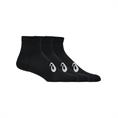 Asics 3-Pack Quarter Sportsokken Zwart