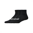 Asics 3-Pack Quarter Sportsokken Zwart