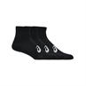 Asics 3-Pack Quarter Sportsokken Zwart