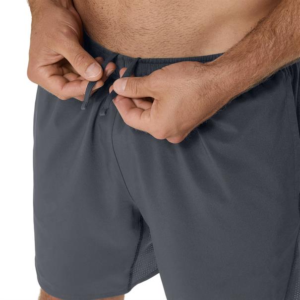 Asics Core 7" Sportshort Heren Antraciet