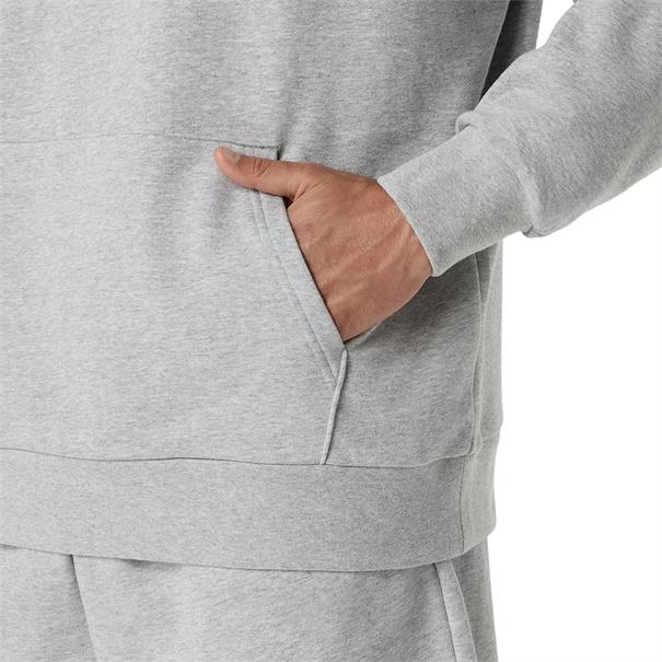 ASICS French Terry Hoodie Heren Lichtgrijs