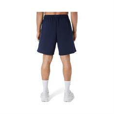Asics French Terry Trainingsshort Heren Donkerblauw