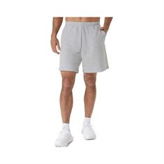 Asics French Terry Trainingsshort Heren Grijs