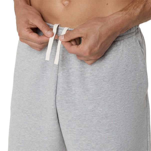Asics French Terry Trainingsshort Heren Grijs