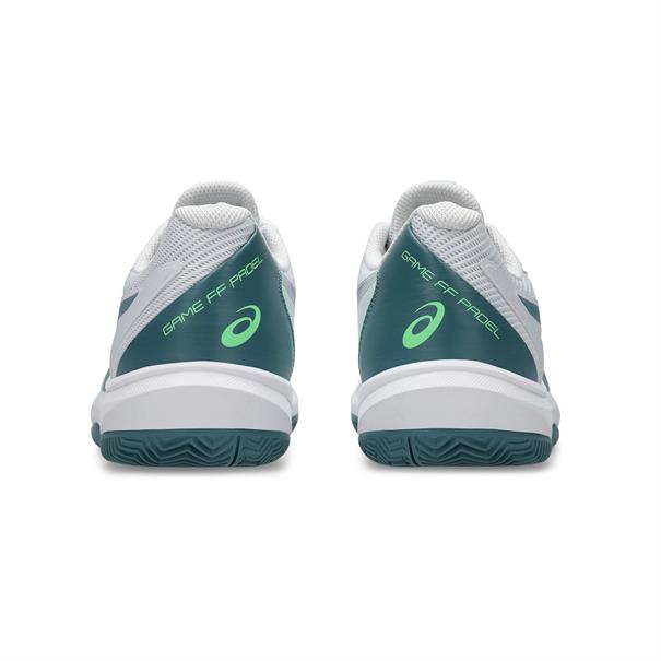Asics Game FF Padelschoenen Heren Wit Groen