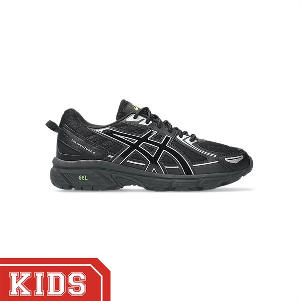 ASICS GEL-Venture 6 GS Kinderen Sportstyle Schoenen Zwart